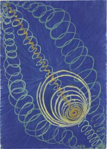 Hilma af Klint, Primordial Chaos, No. 16, The WU/ROSEN Series. Grupp 1, 1906-07